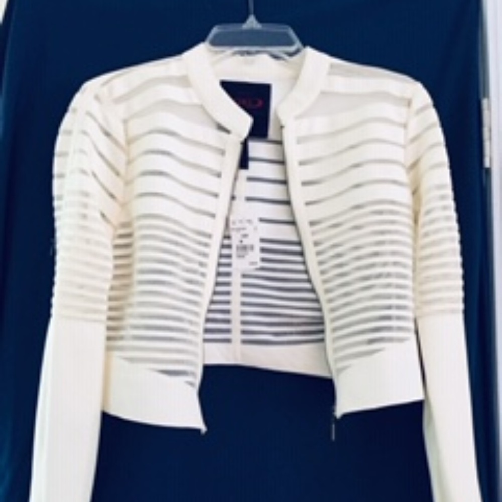 Faux leather Bolero Jacket